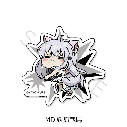 『幽☆遊☆白書』クリアダイカットステッカー MD 妖狐蔵馬